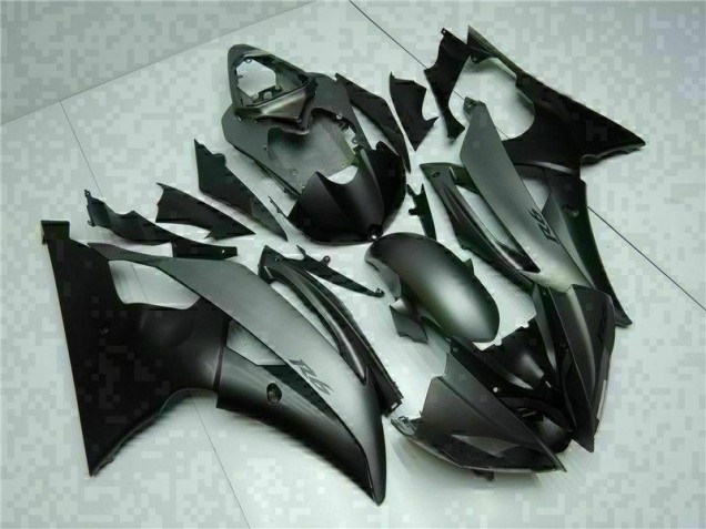 Grau Schwarz 08-16 Yamaha YZF R6 Motorrad Verkleidung Grau Schwarz 08-16 Yamaha YZF R6 Motorrad Verkleidung