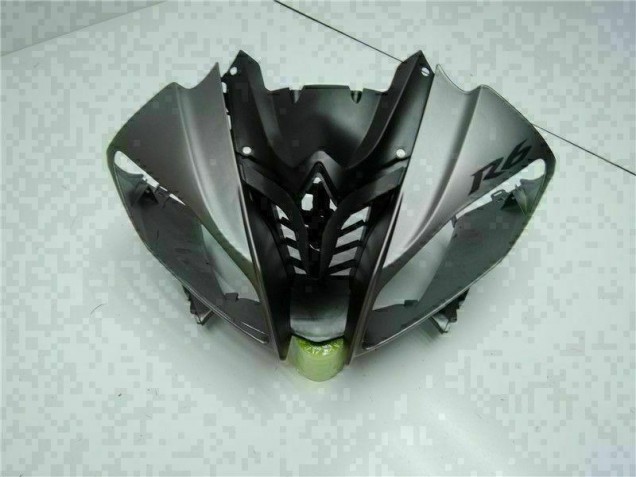 Grau Schwarz 08-16 Yamaha YZF R6 Motorrad Verkleidung Grau Schwarz 08-16 Yamaha YZF R6 Motorrad Verkleidung