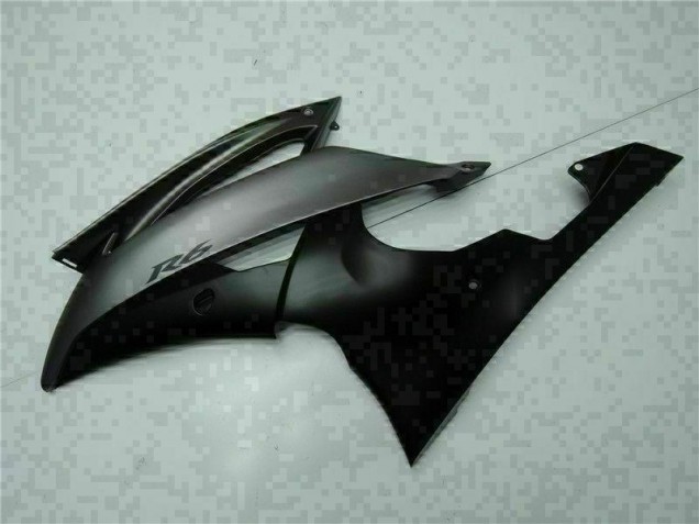 Grau Schwarz 08-16 Yamaha YZF R6 Motorrad Verkleidung Grau Schwarz 08-16 Yamaha YZF R6 Motorrad Verkleidung