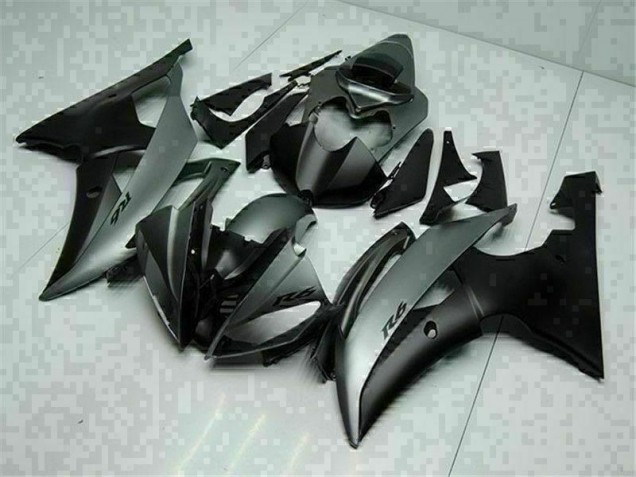 Grau Schwarz 08-16 Yamaha YZF R6 Motorrad Verkleidungen Grau Schwarz 08-16 Yamaha YZF R6 Motorrad Verkleidungen