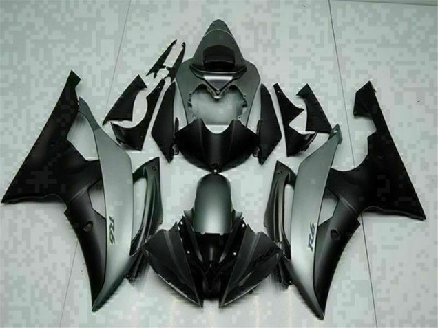 Grau Schwarz 08-16 Yamaha YZF R6 Motorrad Verkleidungen Grau Schwarz 08-16 Yamaha YZF R6 Motorrad Verkleidungen