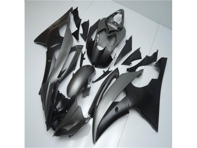 Grau Schwarz 08-16 Yamaha YZF R6 Motorrad Vollverkleidung Grau Schwarz 08-16 Yamaha YZF R6 Motorrad Vollverkleidung