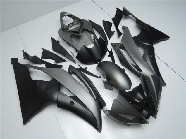 Grau Schwarz 08-16 Yamaha YZF R6 Motorrad Vollverkleidung Grau Schwarz 08-16 Yamaha YZF R6 Motorrad Vollverkleidung