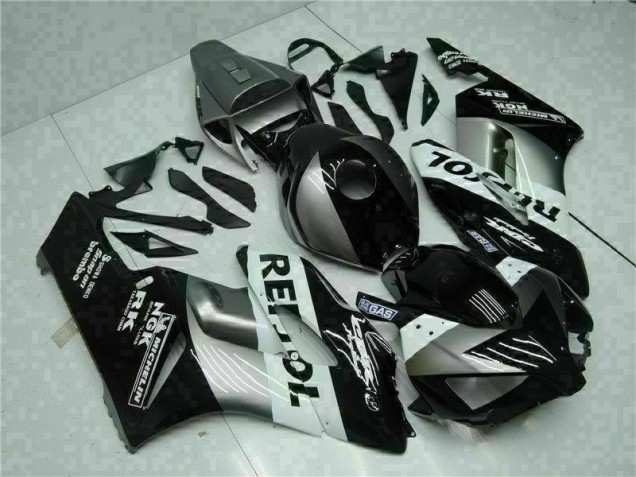 Grau Schwarz Repsol 04-05 Honda CBR1000RR Motorrad Verkleidung Grau Schwarz Repsol 04-05 Honda CBR1000RR Motorrad Verkleidung