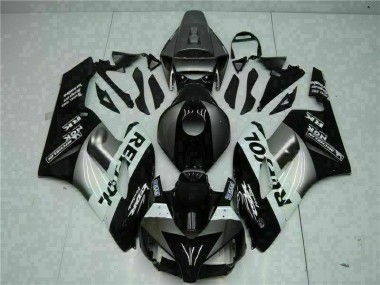 Grau Schwarz Repsol 04-05 Honda CBR1000RR Motorrad Verkleidung