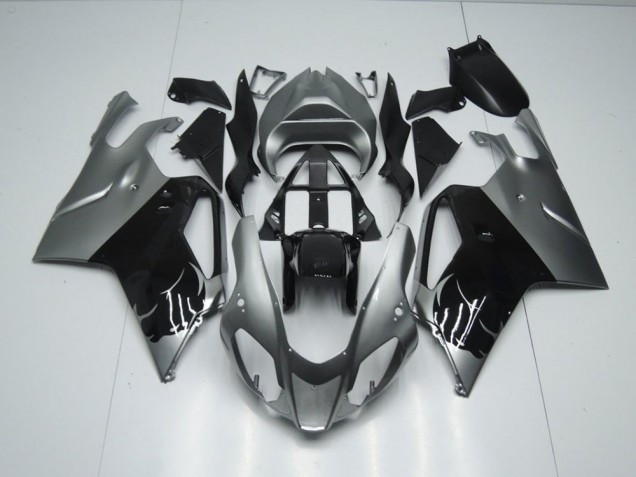 Grau und Schwarz 03-06 Aprilia RSV1000 Motorrad Verkleidung Grau und Schwarz 03-06 Aprilia RSV1000 Motorrad Verkleidung