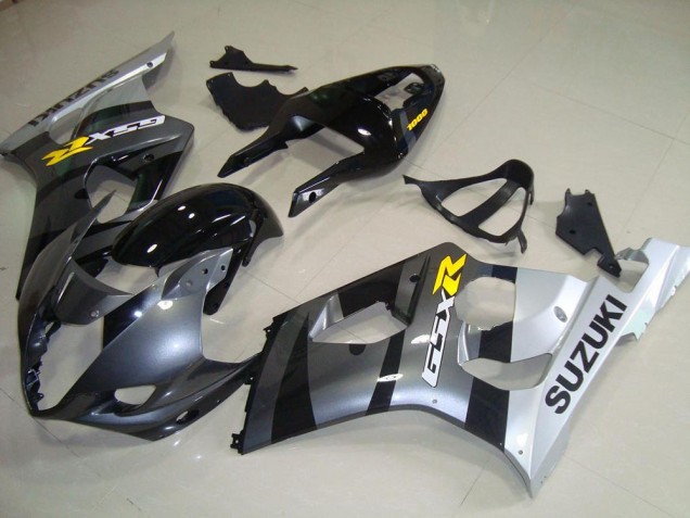 Graues Silber 03-04 Suzuki GSXR 1000 Motorrad Verkleidung Graues Silber 03-04 Suzuki GSXR 1000 Motorrad Verkleidung