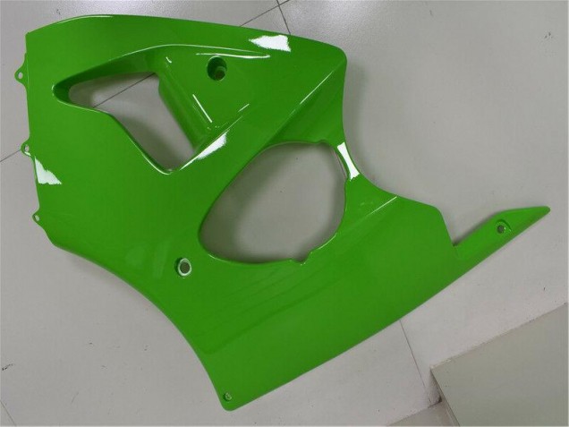 Grün 00-02 Kawasaki ZX6R Motorrad Verkleidung Grün 00-02 Kawasaki ZX6R Motorrad Verkleidung