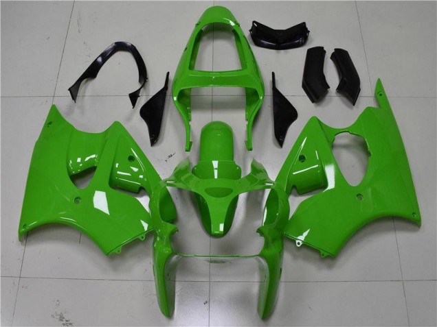 Grün 00-02 Kawasaki ZX6R Motorrad Verkleidung Grün 00-02 Kawasaki ZX6R Motorrad Verkleidung