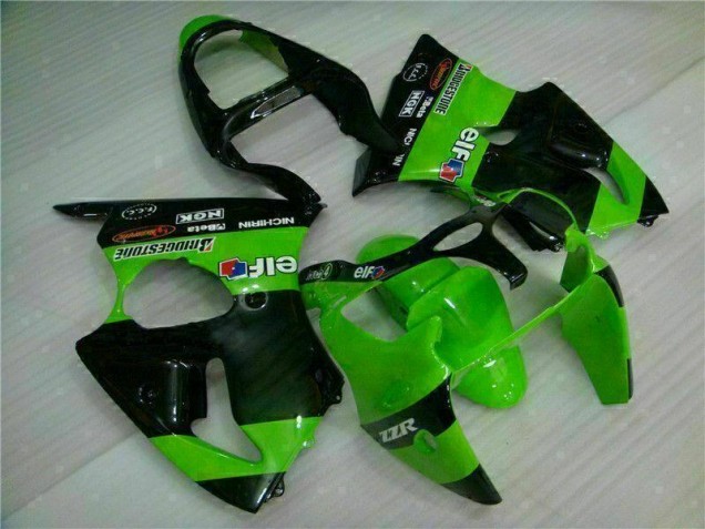 Grün 00-02 Kawasaki ZX6R Motorrad Verkleidungen Grün 00-02 Kawasaki ZX6R Motorrad Verkleidungen