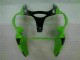 Grün 00-02 Kawasaki ZX6R Motorrad Verkleidungen Grün 00-02 Kawasaki ZX6R Motorrad Verkleidungen