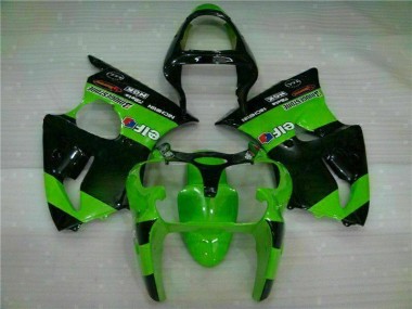 Grün 00-02 Kawasaki ZX6R Motorrad Verkleidungen