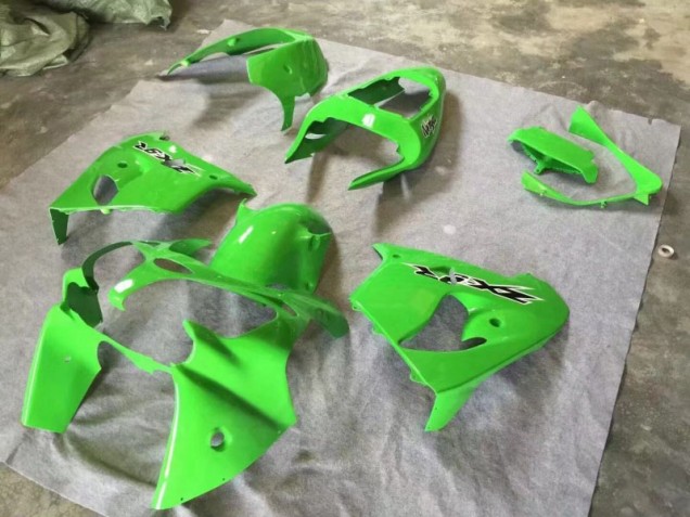 Grün 02-03 Kawasaki ZX9R Motorrad Verkleidung Grün 02-03 Kawasaki ZX9R Motorrad Verkleidung