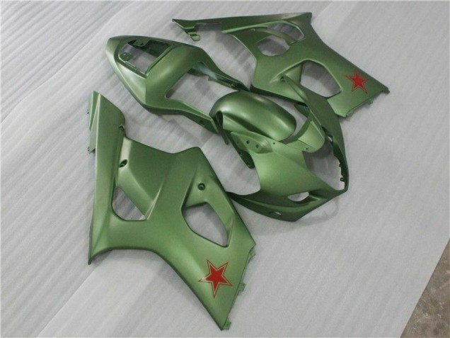 Grün 03-04 Suzuki GSXR 1000 Motorrad Verkleidung Grün 03-04 Suzuki GSXR 1000 Motorrad Verkleidung