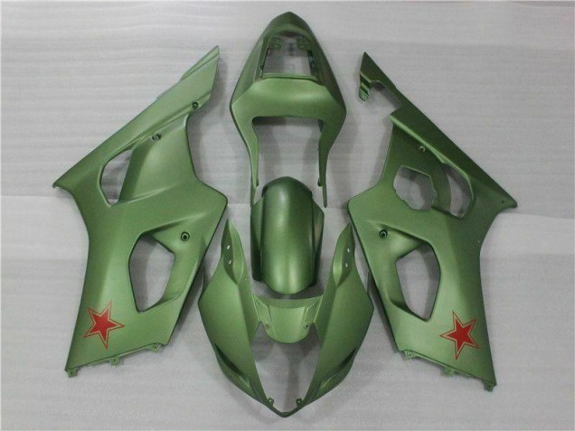 Grün 03-04 Suzuki GSXR 1000 Motorrad Verkleidung Grün 03-04 Suzuki GSXR 1000 Motorrad Verkleidung