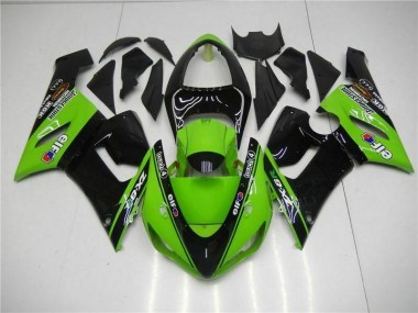 Grün 05-06 Kawasaki ZX6R Motorrad Verkleidung