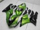Grün 05-06 Kawasaki ZX6R Motorrad Verkleidungen Grün 05-06 Kawasaki ZX6R Motorrad Verkleidungen