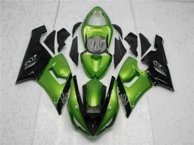 Grün 05-06 Kawasaki ZX6R Motorrad Verkleidungen