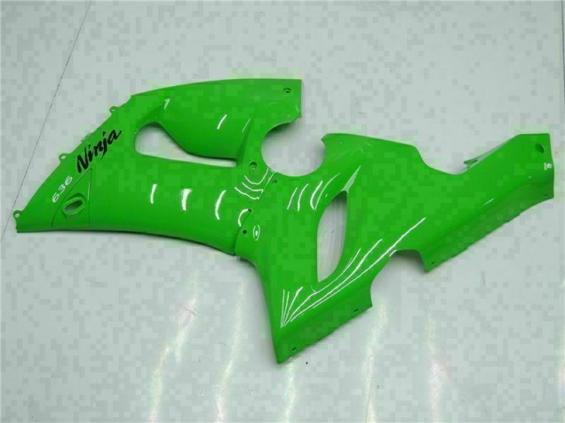 Grün 05-06 Kawasaki ZX6R Motorrad Vollverkleidung & Plastik