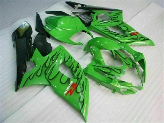 Grün 05-06 Suzuki GSXR 1000 Motorrad Verkleidung Grün 05-06 Suzuki GSXR 1000 Motorrad Verkleidung
