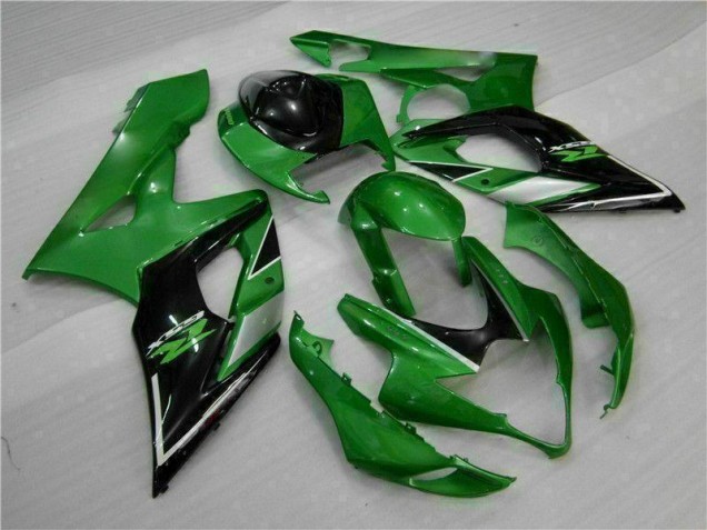 Grün 05-06 Suzuki GSXR 1000 Motorrad Verkleidungen Grün 05-06 Suzuki GSXR 1000 Motorrad Verkleidungen