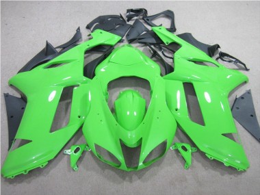 Grün 07-08 Kawasaki ZX6R Motorrad Verkleidung