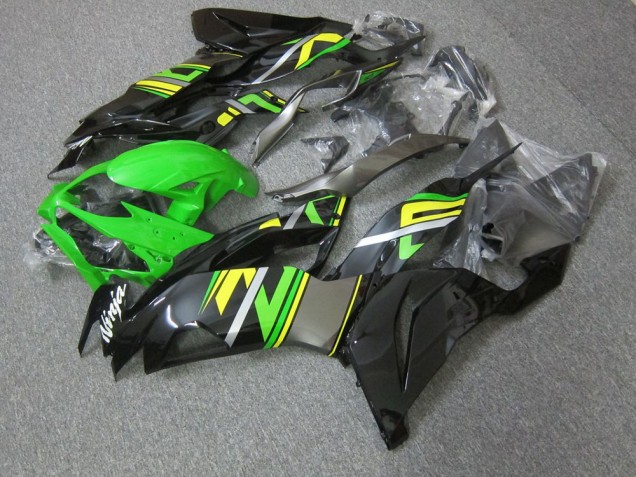 Grün 19-23 Kawasaki ZX6R Motorrad Verkleidung Grün 19-23 Kawasaki ZX6R Motorrad Verkleidung