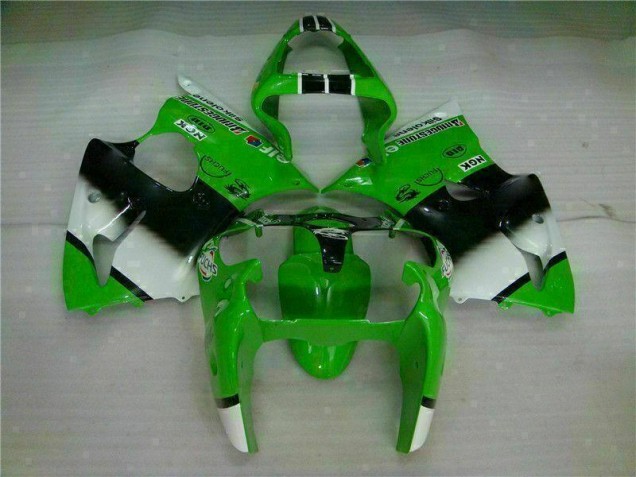 Grün Schwarz 00-02 Kawasaki ZX6R Motor Verkleidung