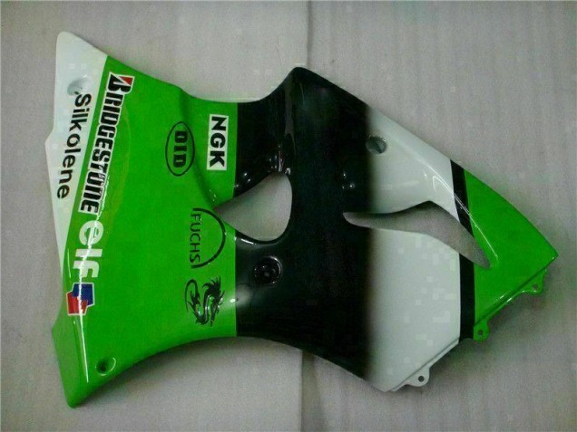 Grün Schwarz 00-02 Kawasaki ZX6R Motor Verkleidung