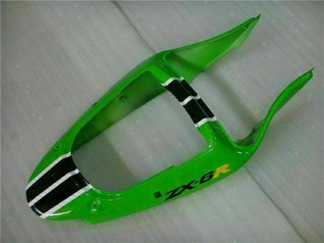 Grün Schwarz 00-02 Kawasaki ZX6R Motor Verkleidung