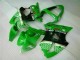 Grün Schwarz 00-02 Kawasaki ZX6R Motorrad Verkleidungen Grün Schwarz 00-02 Kawasaki ZX6R Motorrad Verkleidungen