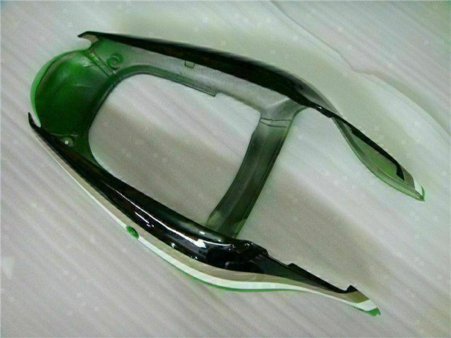Grün Schwarz 00-02 Kawasaki ZX6R Motorrad Verkleidungen Grün Schwarz 00-02 Kawasaki ZX6R Motorrad Verkleidungen