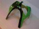 Grün Schwarz 00-02 Kawasaki ZX6R Motorrad Vollverkleidung & Plastik Grün Schwarz 00-02 Kawasaki ZX6R Motorrad Vollverkleidung & Plastik