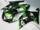 Grün Schwarz 01-03 Suzuki GSXR 600/750 Motorrad Verkleidung Grün Schwarz 01-03 Suzuki GSXR 600/750 Motorrad Verkleidung
