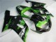 Grün Schwarz 01-03 Suzuki GSXR 600/750 Motorrad Verkleidung Grün Schwarz 01-03 Suzuki GSXR 600/750 Motorrad Verkleidung