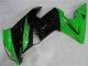 Grün Schwarz 06-08 Kawasaki EX650 Motorrad Verkleidungen Grün Schwarz 06-08 Kawasaki EX650 Motorrad Verkleidungen