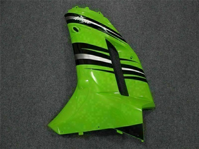 Grün Schwarz 07-08 Kawasaki ZX6R Motorrad Verkleidung Grün Schwarz 07-08 Kawasaki ZX6R Motorrad Verkleidung