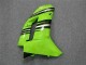 Grün Schwarz 07-08 Kawasaki ZX6R Motorrad Verkleidung Grün Schwarz 07-08 Kawasaki ZX6R Motorrad Verkleidung