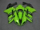 Grün Schwarz 07-08 Kawasaki ZX6R Motorrad Verkleidung Grün Schwarz 07-08 Kawasaki ZX6R Motorrad Verkleidung