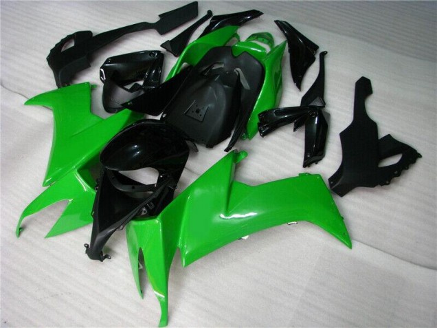 Grün Schwarz 08-10 Kawasaki ZX10R Motorrad Verkleidung Grün Schwarz 08-10 Kawasaki ZX10R Motorrad Verkleidung