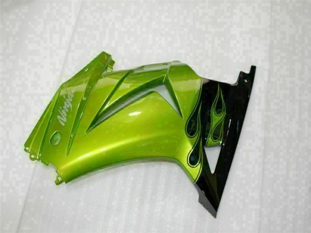 Grün Schwarz 08-12 Kawasaki EX250 Motorrad Verkleidung & Plastik Grün Schwarz 08-12 Kawasaki EX250 Motorrad Verkleidung & Plastik