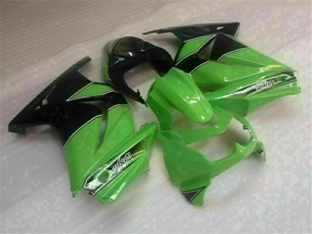 Grün Schwarz 08-12 Kawasaki EX250 Motorrad Verkleidungen Grün Schwarz 08-12 Kawasaki EX250 Motorrad Verkleidungen