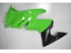 Grün Schwarz 09-11 Kawasaki EX650 Motorrad Verkleidung Grün Schwarz 09-11 Kawasaki EX650 Motorrad Verkleidung