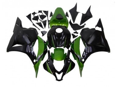 Grün Schwarz 09-12 Honda CBR600RR Motorrad Verkleidung