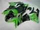 Grün Schwarz 09-12 Kawasaki ZX6R Motorrad Verkleidung Grün Schwarz 09-12 Kawasaki ZX6R Motorrad Verkleidung