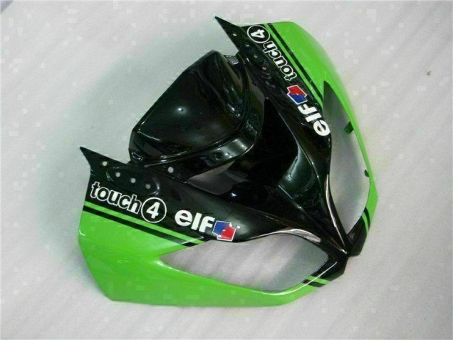 Grün Schwarz 09-12 Kawasaki ZX6R Motorrad Verkleidung Grün Schwarz 09-12 Kawasaki ZX6R Motorrad Verkleidung