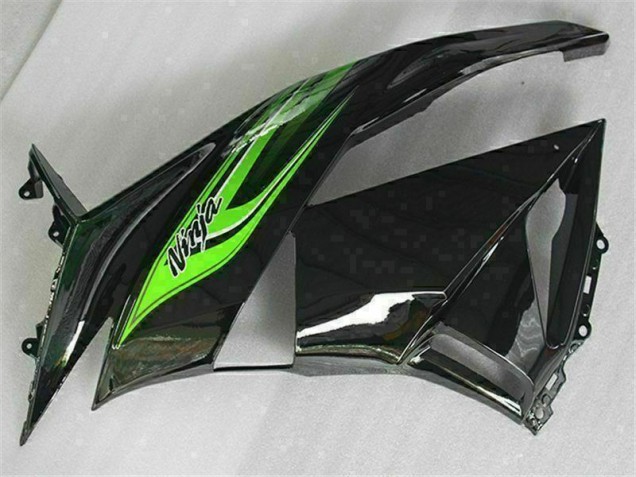 Grün Schwarz 09-12 Kawasaki ZX6R Motorrad Verkleidungen Grün Schwarz 09-12 Kawasaki ZX6R Motorrad Verkleidungen