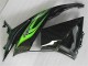 Grün Schwarz 09-12 Kawasaki ZX6R Motorrad Verkleidungen Grün Schwarz 09-12 Kawasaki ZX6R Motorrad Verkleidungen