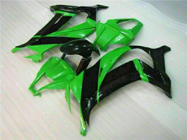 Grün Schwarz 11-15 Kawasaki ZX10R Motorrad Verkleidung & Plastik Grün Schwarz 11-15 Kawasaki ZX10R Motorrad Verkleidung & Plastik