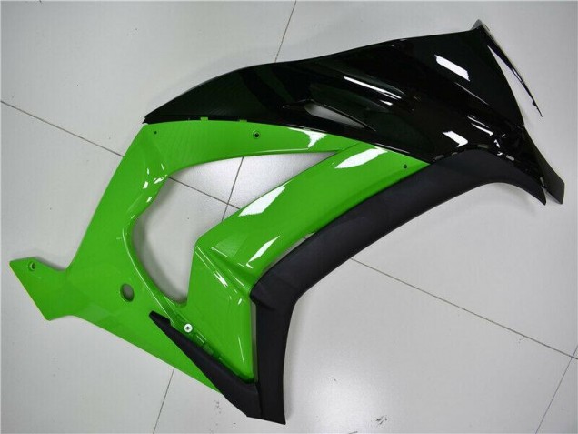 Grün Schwarz 11-15 Kawasaki ZX10R Motorrad Vollverkleidung Grün Schwarz 11-15 Kawasaki ZX10R Motorrad Vollverkleidung